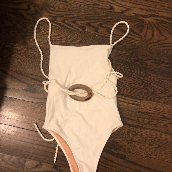 Shopbop White One Piece Swimsuit - Picture 6 of 10